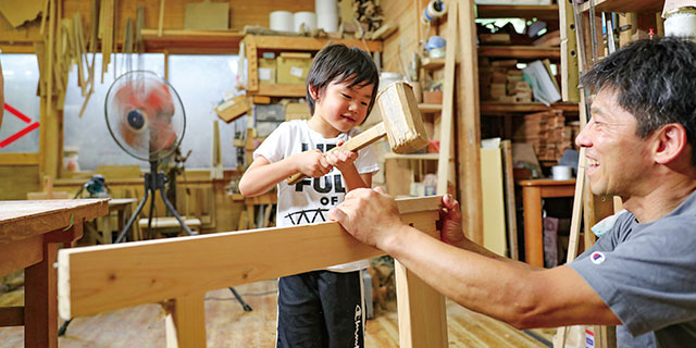 Woodworking class