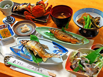 夕食の一例
